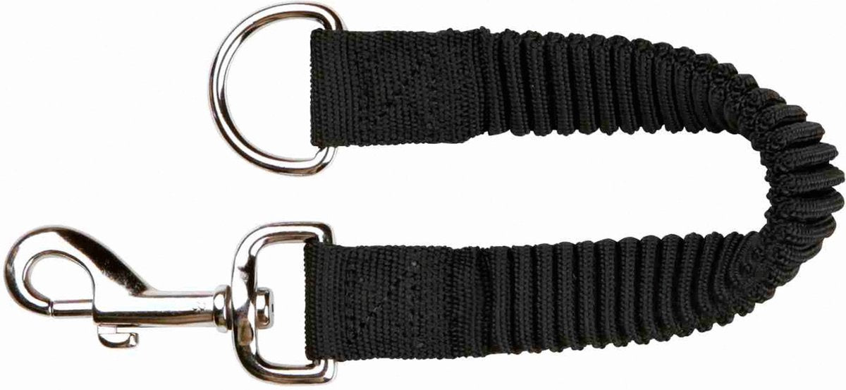 Trixie støddæmper sort - hundesnor - 35 cm