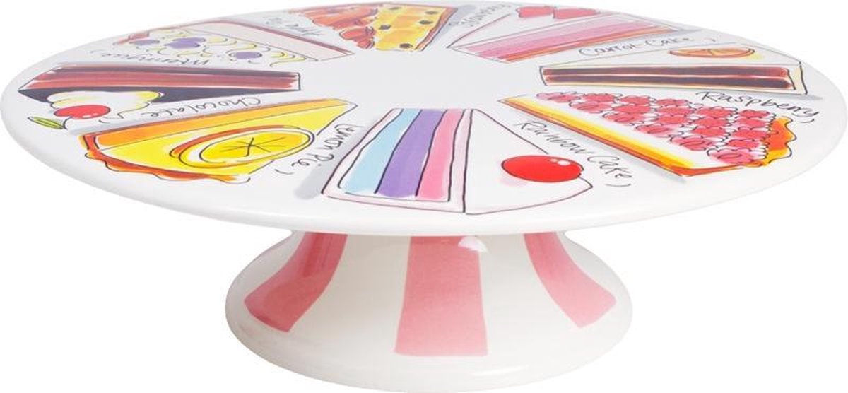 Blond amsterdam – even bijkletsen - cake standaard - 33 cm