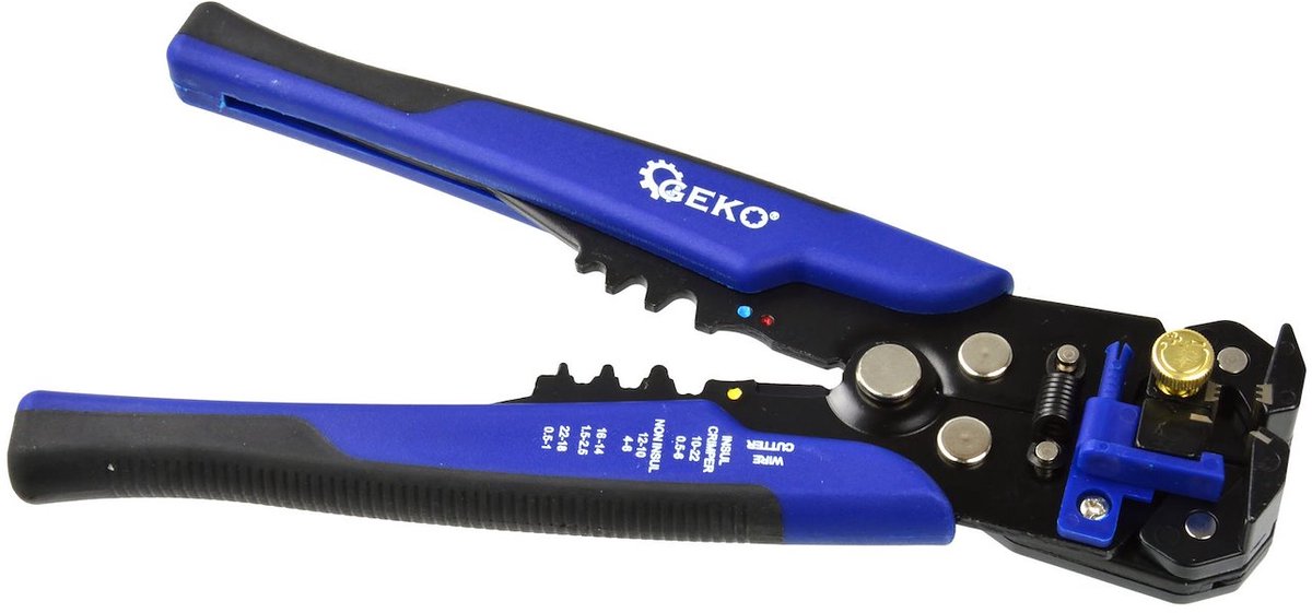 Geko automatisk wire stripper - multifunktionel - ergonomisk - 0,2-6mm²