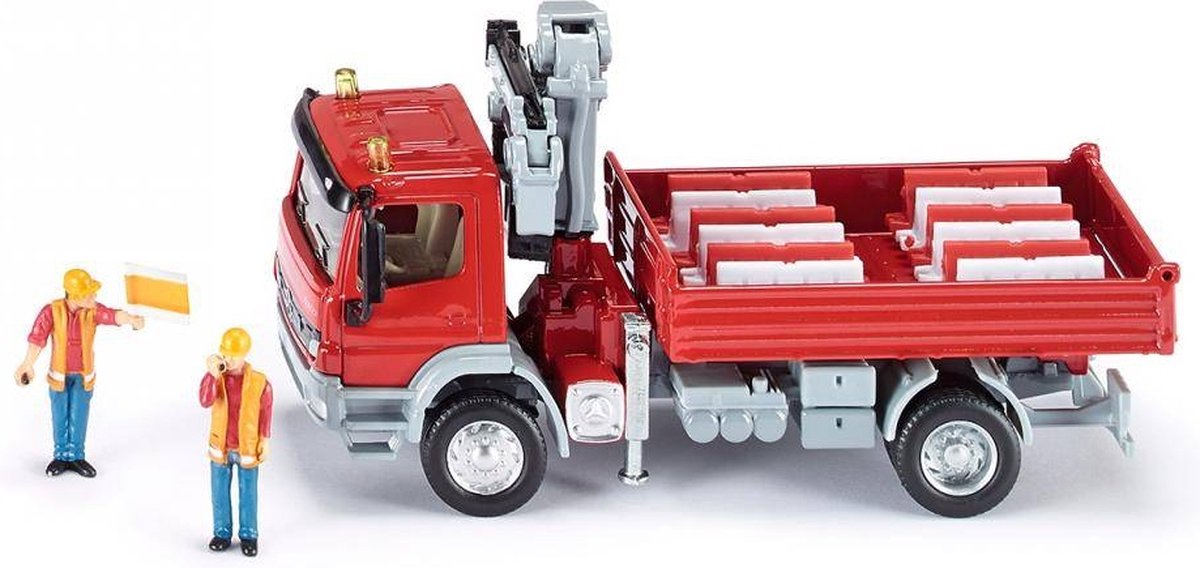 Siku 3534, Mercedes Altego med kran, skala 1:50, metal plast