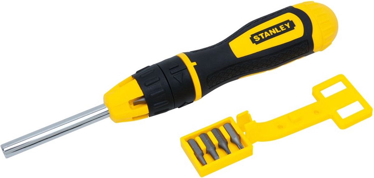 Stanley multibit skruetrækker med skralde