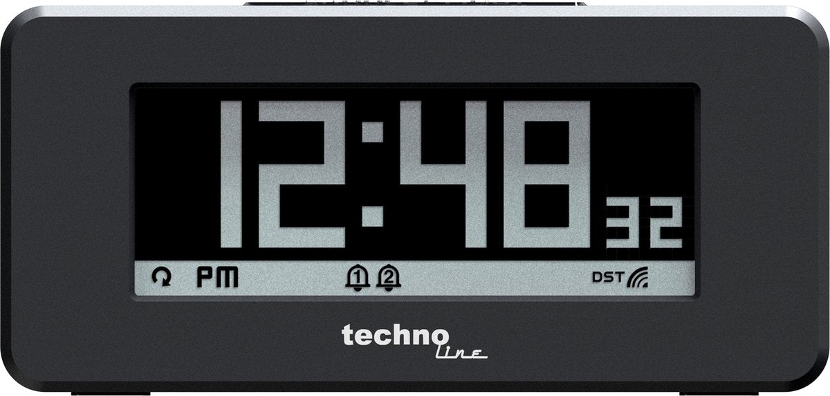 Technoline radiostyret vækkeur - wt 295