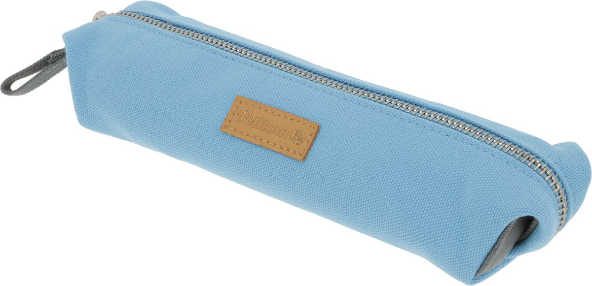 Pelikan rodetaske twist eco - blå grå