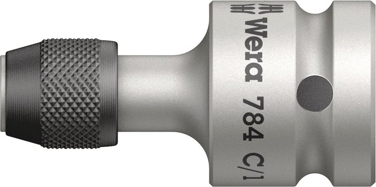 Wera 784 c 1 2 adapter med hurtigskiftfunktion, 1 4 tommer x 50 mm - 1 stk. - 05042760001