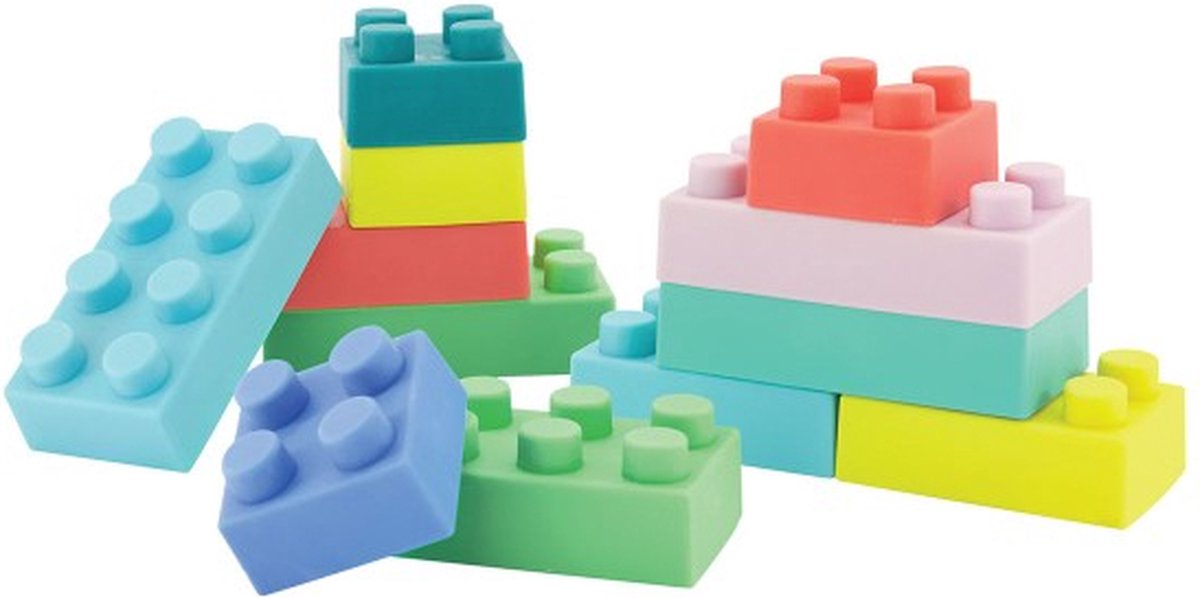 Infantino super soft 1. byggeklods sæt bk-315104