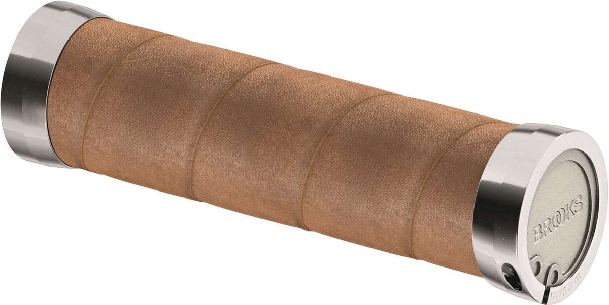 Brooks håndterer slanke lædergreb 100 130 mm i alderen