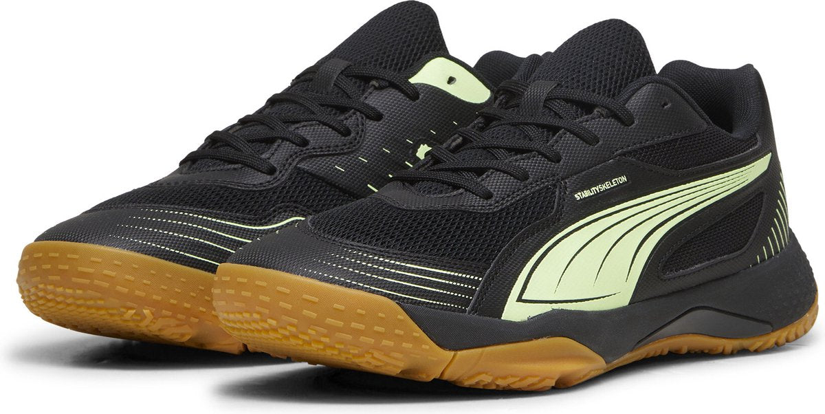 Puma solarflash iii unisex sportssko - sort-blødende æble