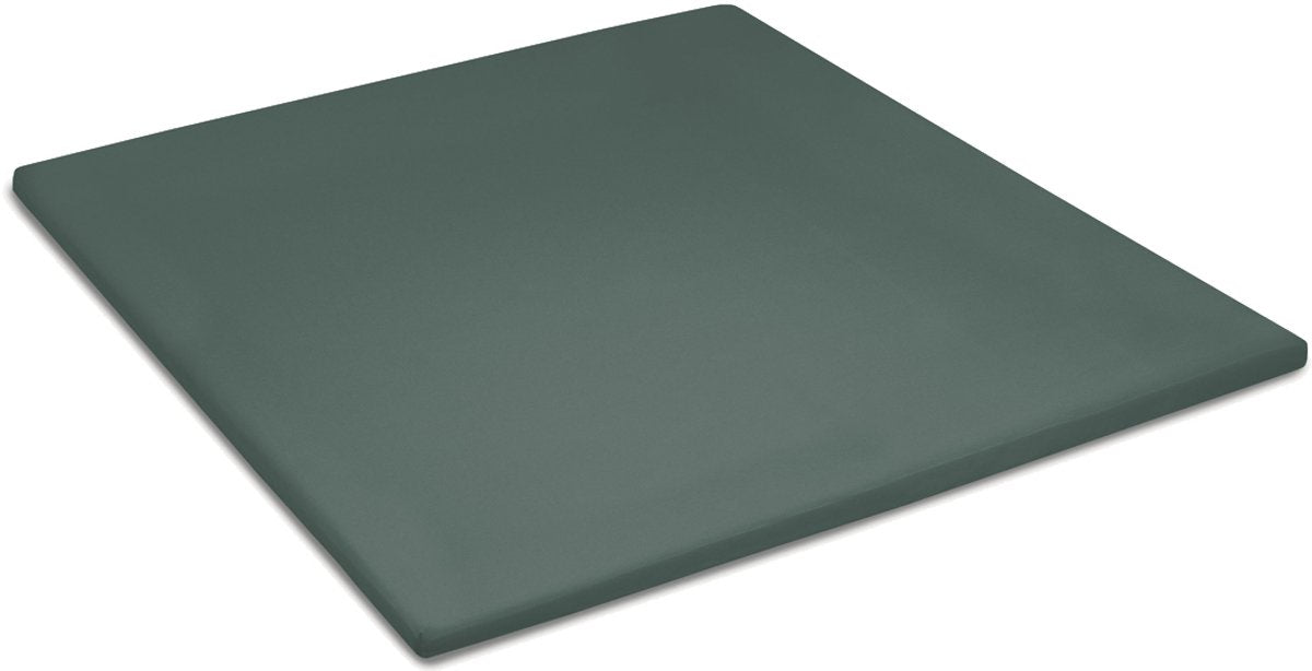 Cinderella - sundays - topper hoeslaken - tot 15 cm matrashoogte - satijn - 80x210 cm - groen