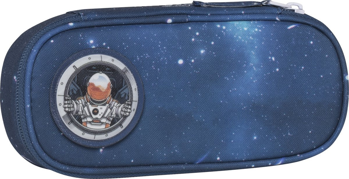Beckmann penalhus - oval - tom - space mission blå - be-114135a