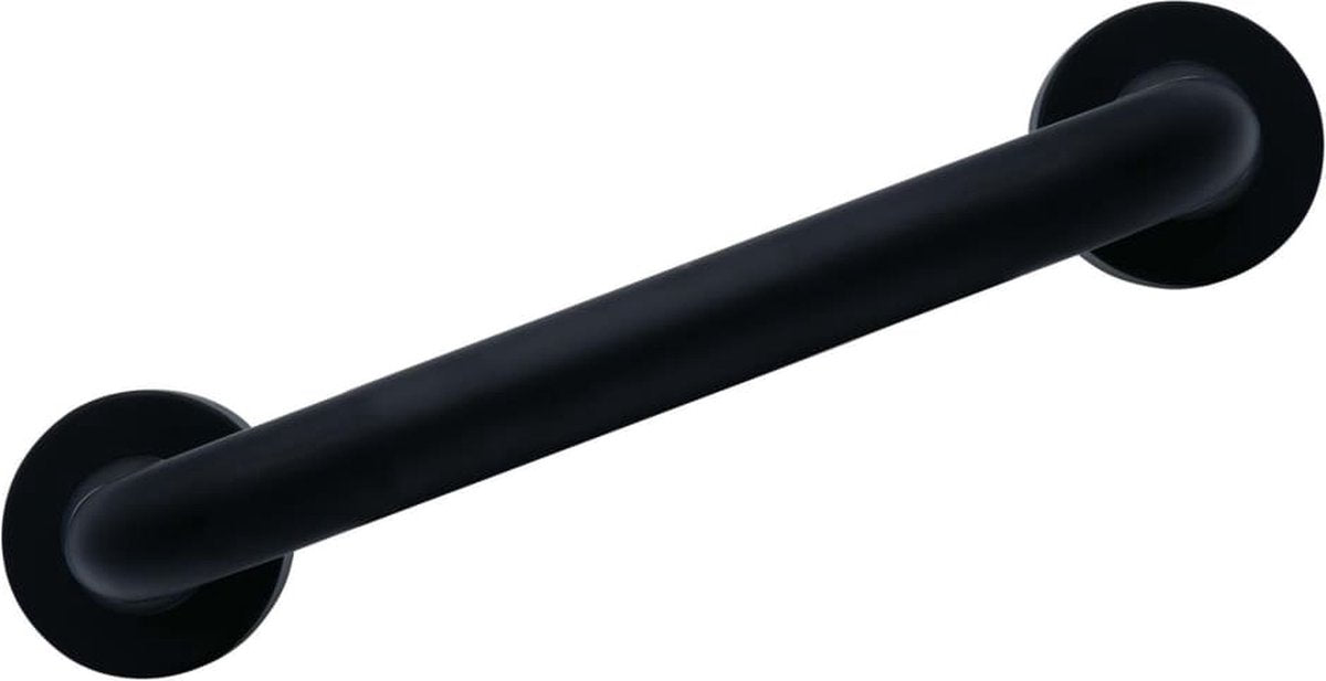 Riddervægbeslag 30 cm aluminium sort