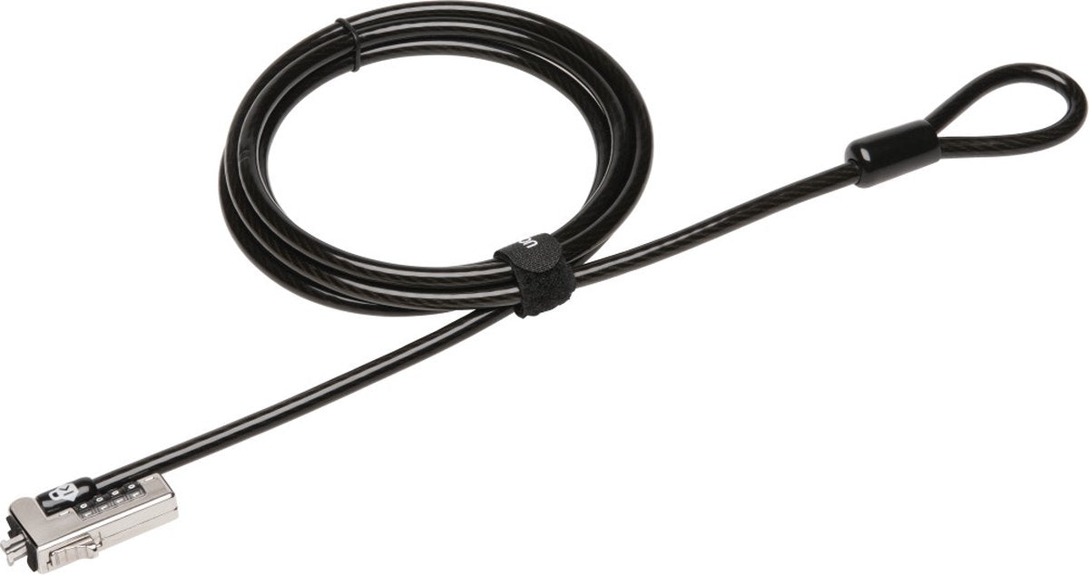 Kensington slim nanosaver® bærbar lås - kombination ultra bærbar lås - sort