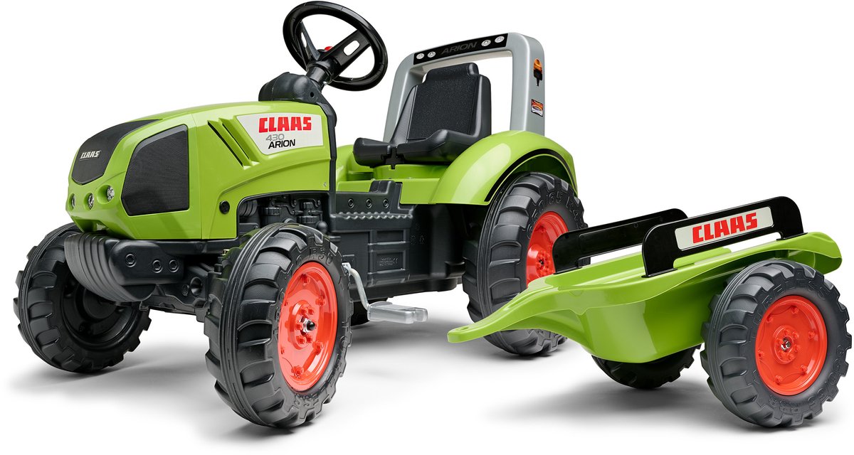 Falk Claas Arion 430 - drenge - grøn - pedaltraktor