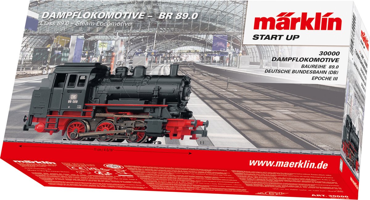 Märklin starter tanklokomotiv serie 89.0 op