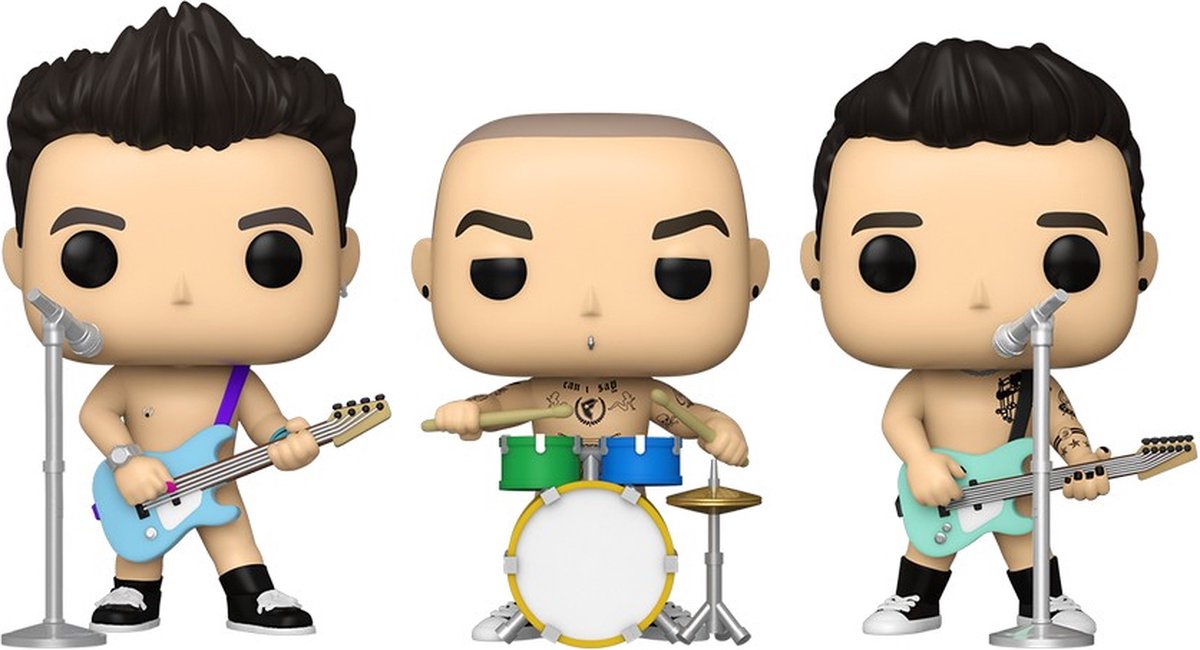 Funko blink-182 - pop! 3-pak figur - 9 cm