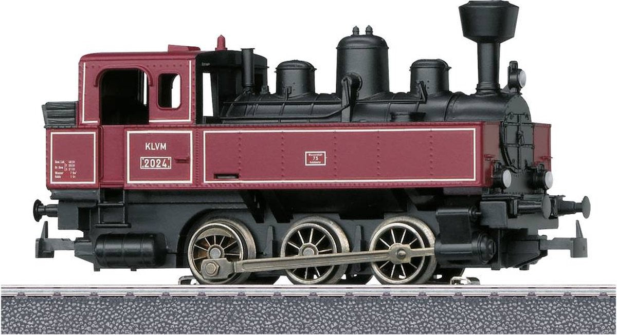 Märklin starter tanklokomotivet KLVM op