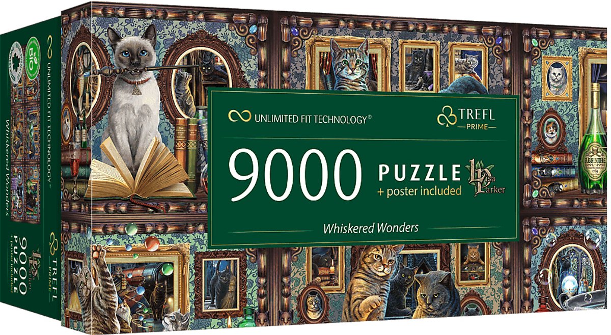 Trefl puslespil 9000 brikker magisk verden lisa parker - dyrefantasi.