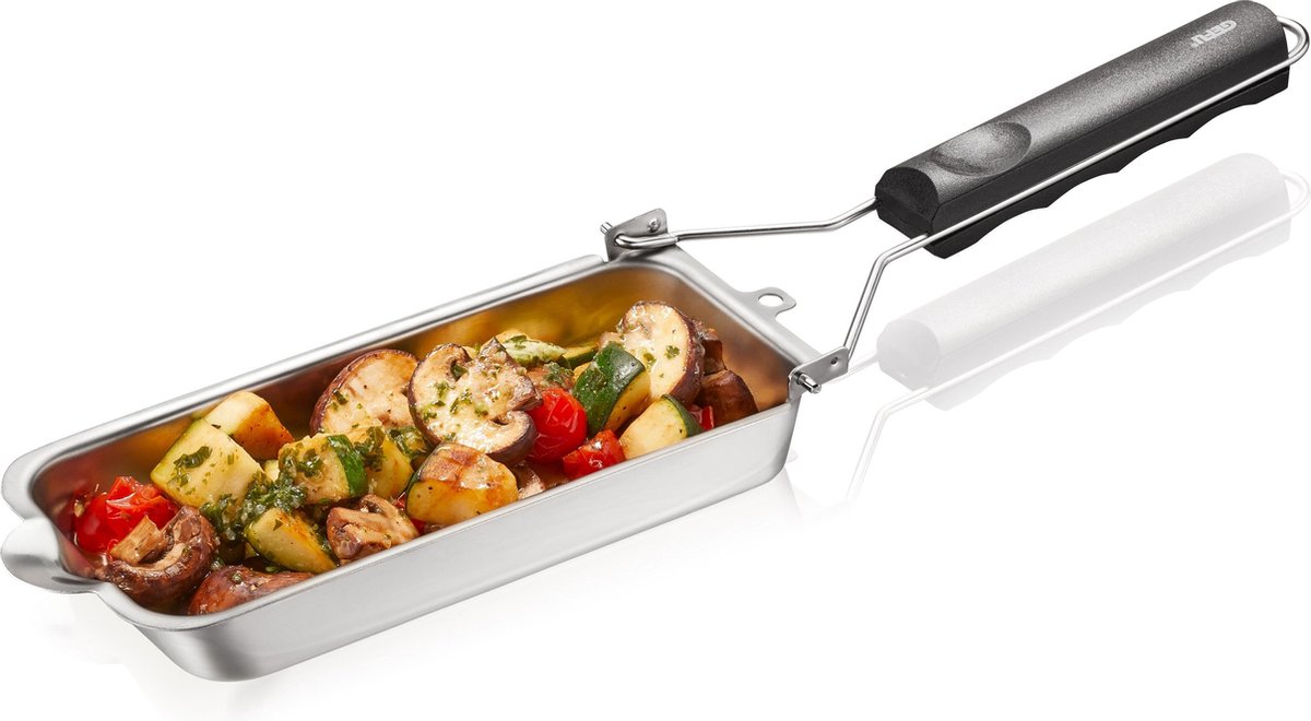 Gefu bbq grillpande - grillpande i rustfrit stål