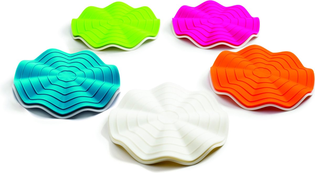 Fusionbrands pan coaster -grip heatwave - 2i1 - hvid