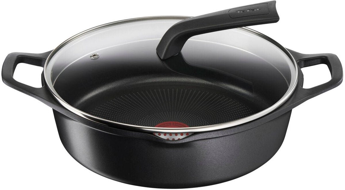 Tefal robusto - bradepande - ø28 cm - inklusiv låg - induktion - holdbar