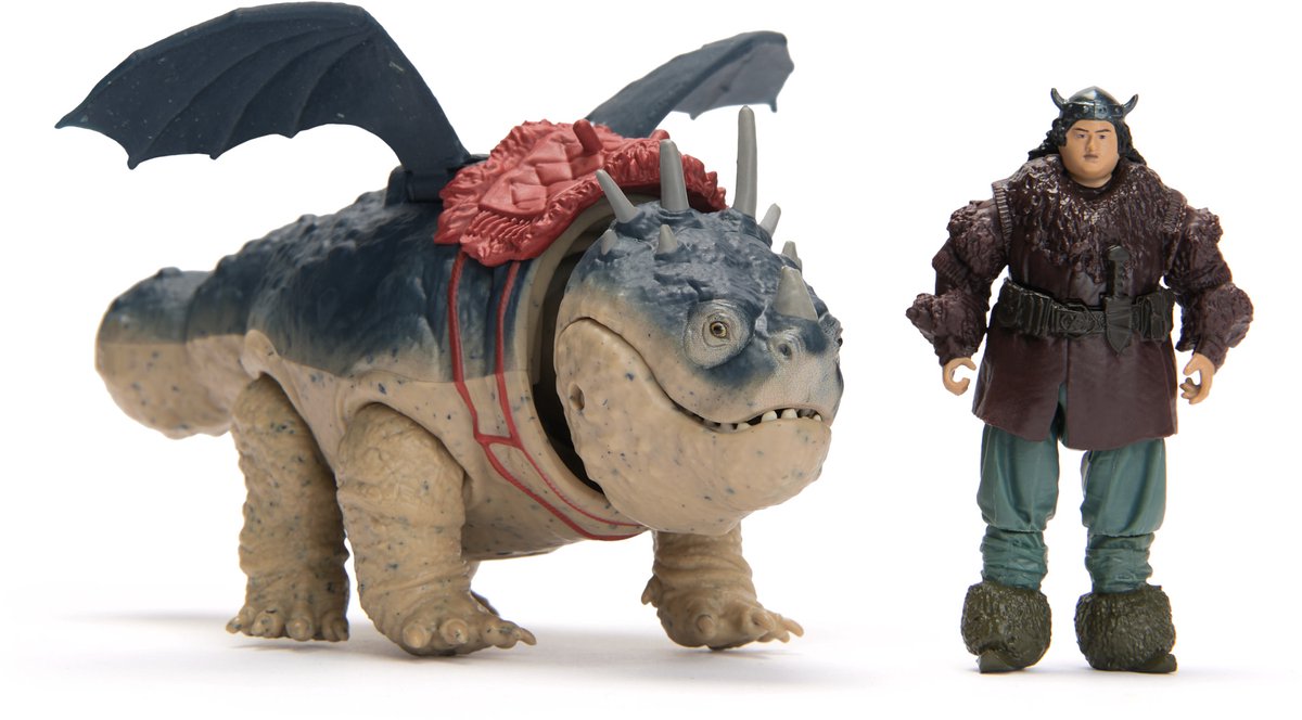 Dreamworks-drager hvordan man træner din drage - hvordan man tæmmer en drage - nisse og fiskeben - vikingeduo actionfigurer - legetøj