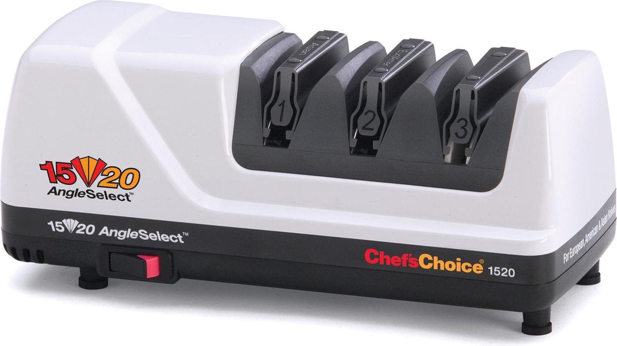 Chef'schoice kokkens valg 1520 elektrisk knivsliber - 15 20° - 3 faser