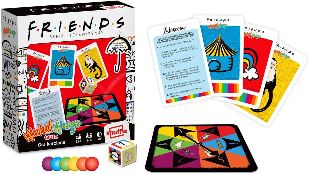Cartamundi friends wicked wango (spil) - gra friends wicked wango