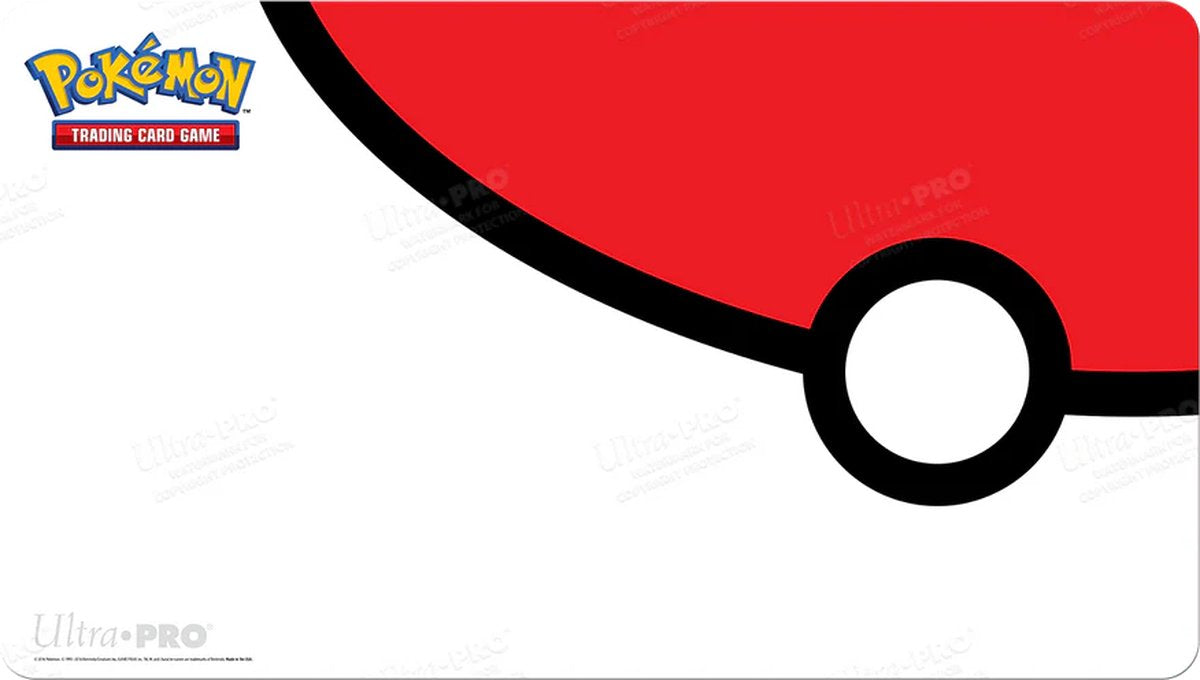Ultrapro ultra pro - pokémon tcg - poké-ball spillemåtte - dk