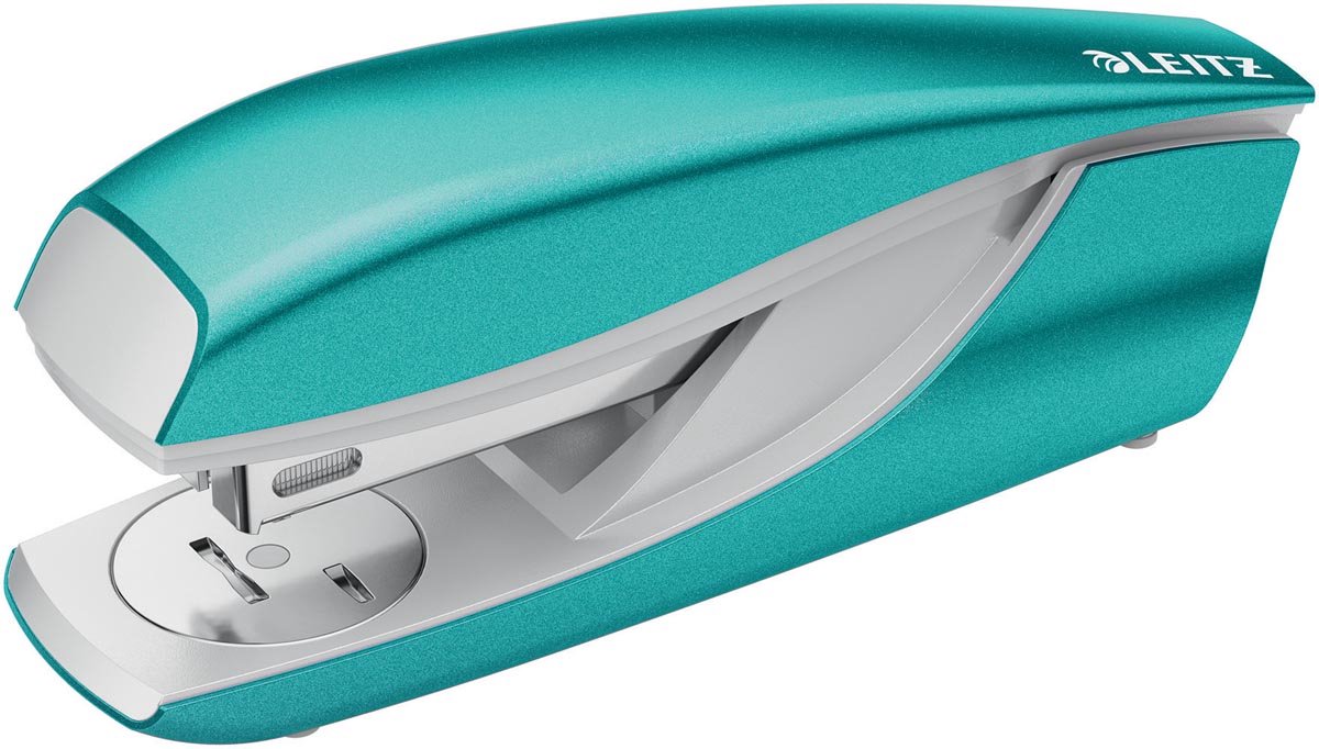 Leitz nexxt wow 5502 hæftemaskine | isblå metallic | på blister