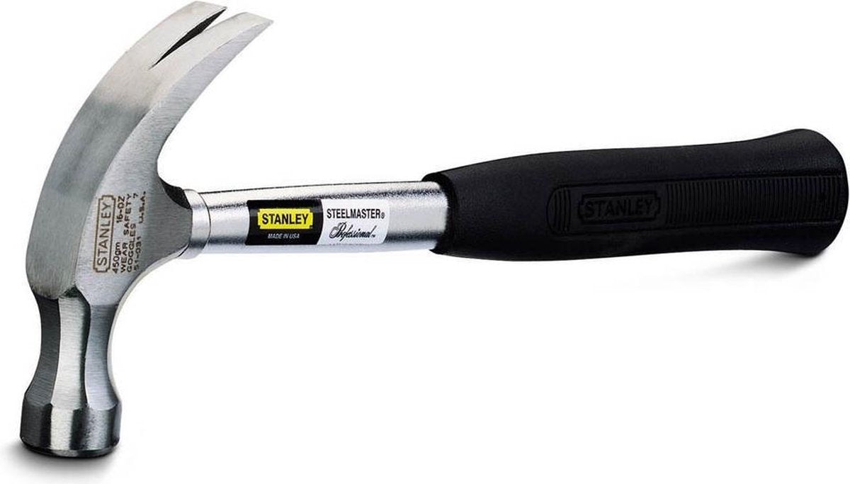 Stanley håndværktøj klohammer steelmaster 450gr - 1-51-031