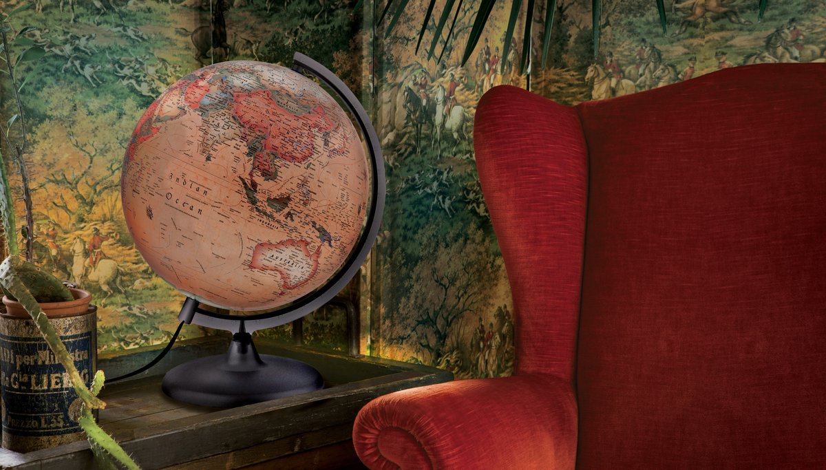 Atmosfære globe basic a2 - 30cm - Engelsk - globe