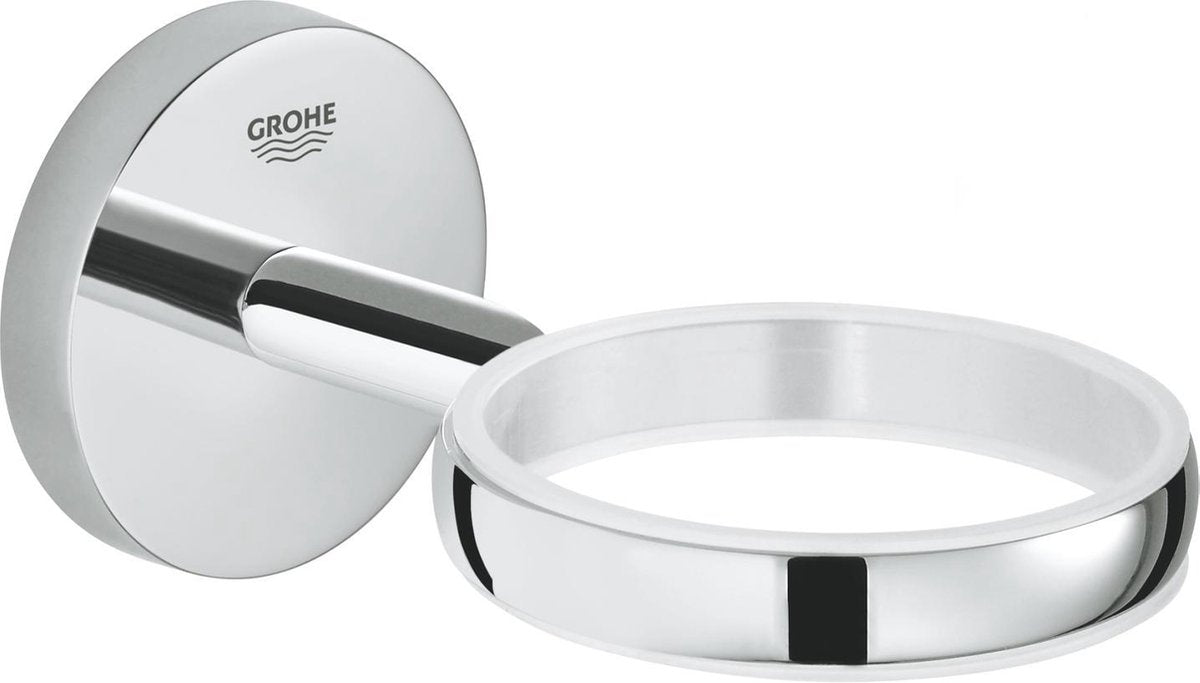 Grohe bau cosmopolitan vægholder - quickfix - krom - 40585001