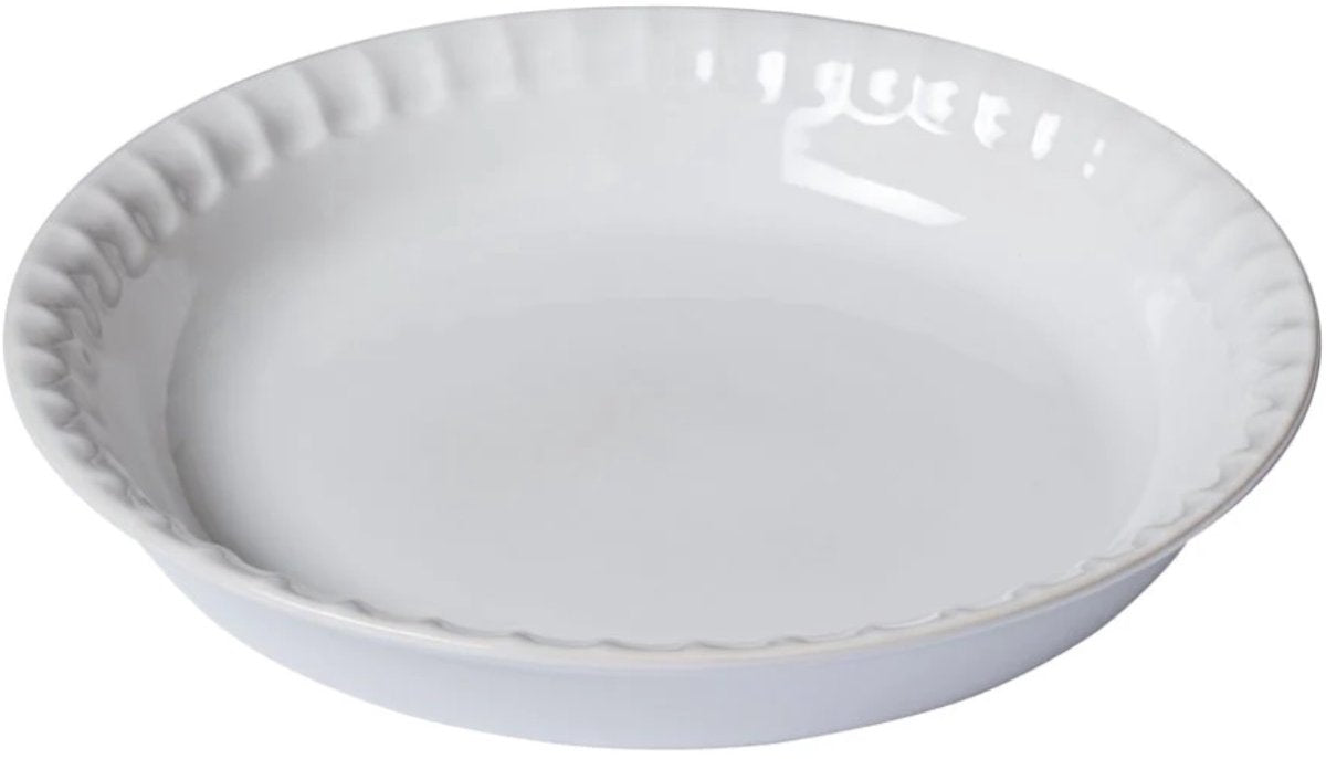 Pyrex - suveræn kagedåse ø 24 cm - hvid - keramik