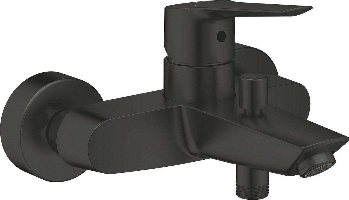 Grohe start badekararmatur - inklusiv omskifter - mat sort