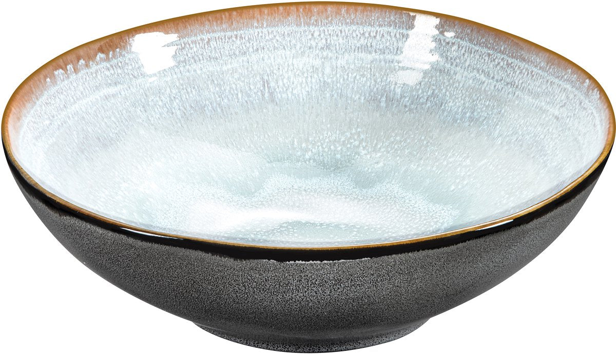 Medard de noblat - shadow aqua - salatskål 24 cm - 2 dele