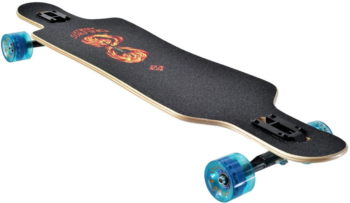 Streetsurfing street surfing - freeride longboard - 39 tommer - curve holy cube - 99 cm