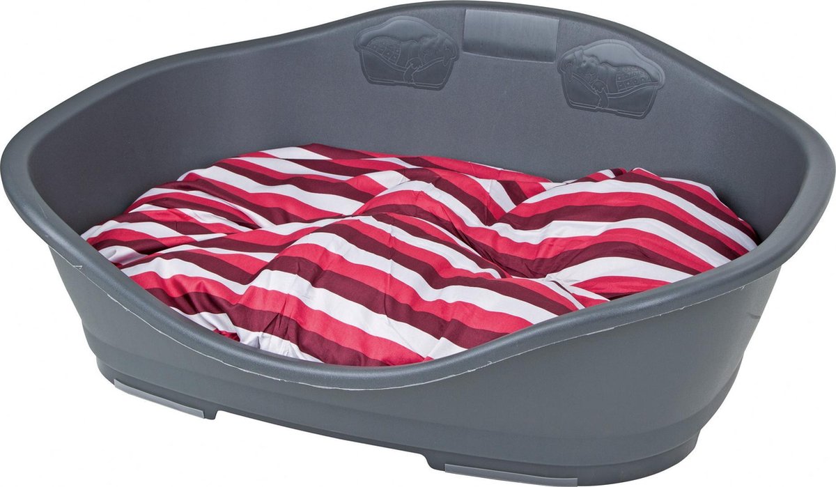 Stefanplast sovehundeseng - antracit - xl: 78 x 50 cm