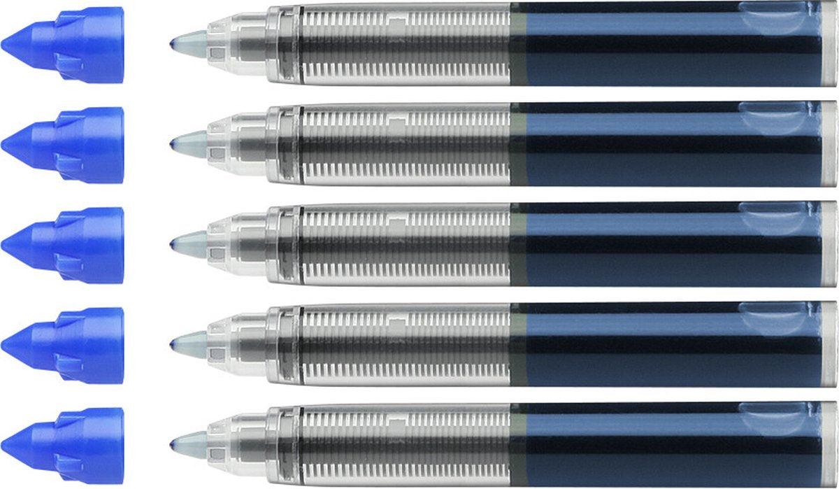 Schneider skriveredskaber schneider refill rollerball - universal 852 - æske med 5 stykker - blå - s-185203