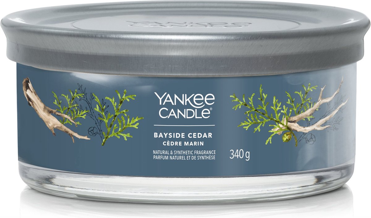 Yankee stearinlys - Bayside cedertræ signatur 5-væge tumbler