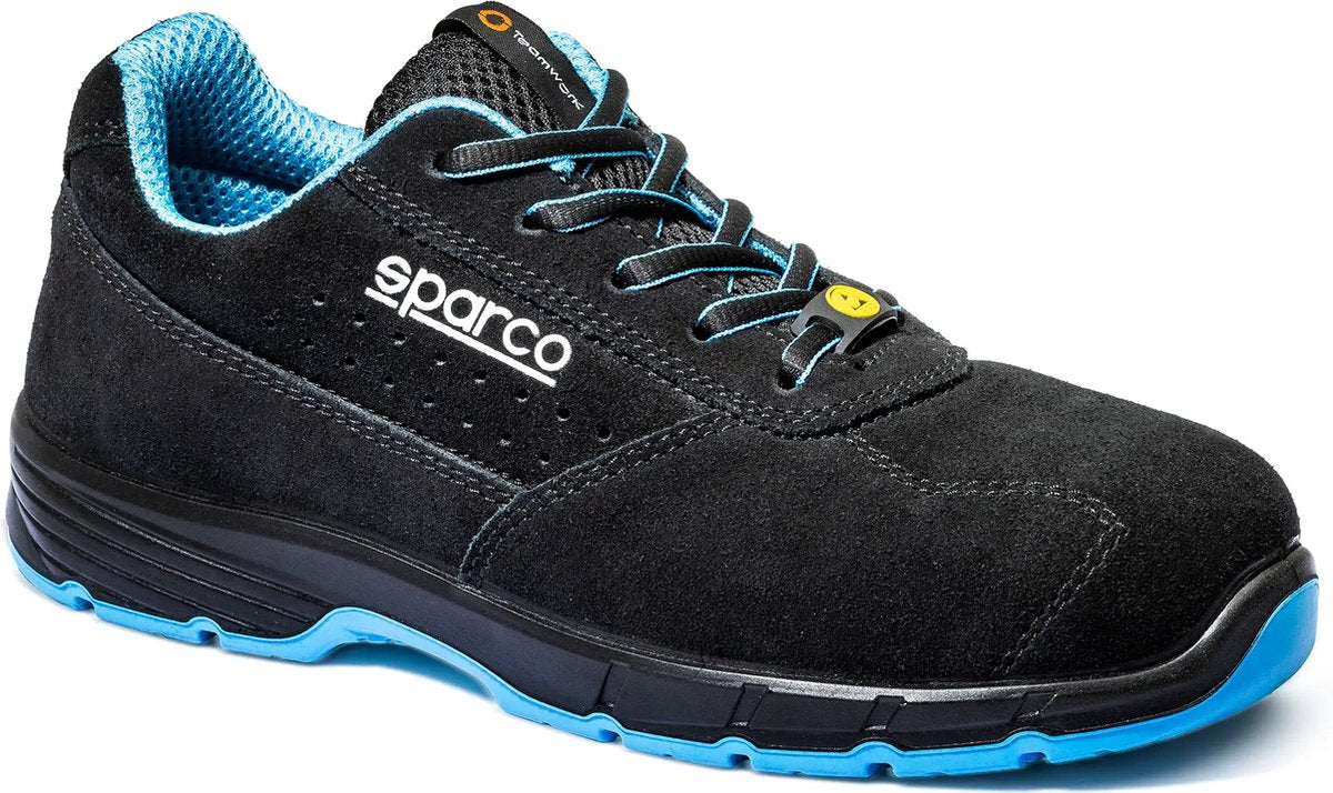 Sparco arbejdssko s1ps - horizon moreno - sort blå - 45
