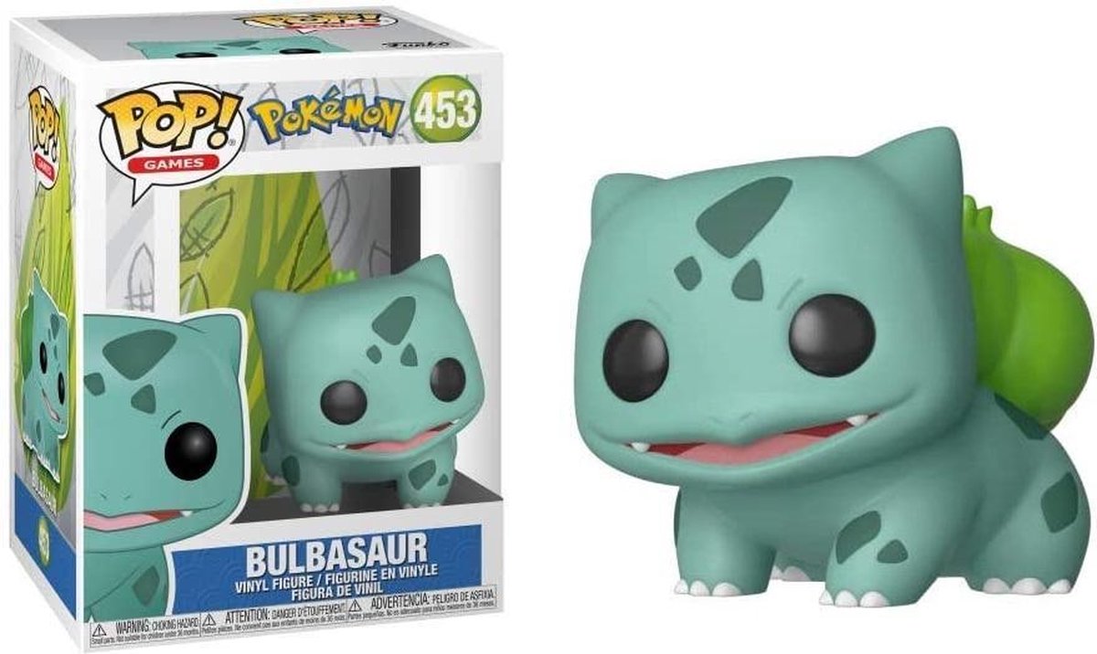 Funko bulbasaur #453 limited edition - pokemon - - pop!
