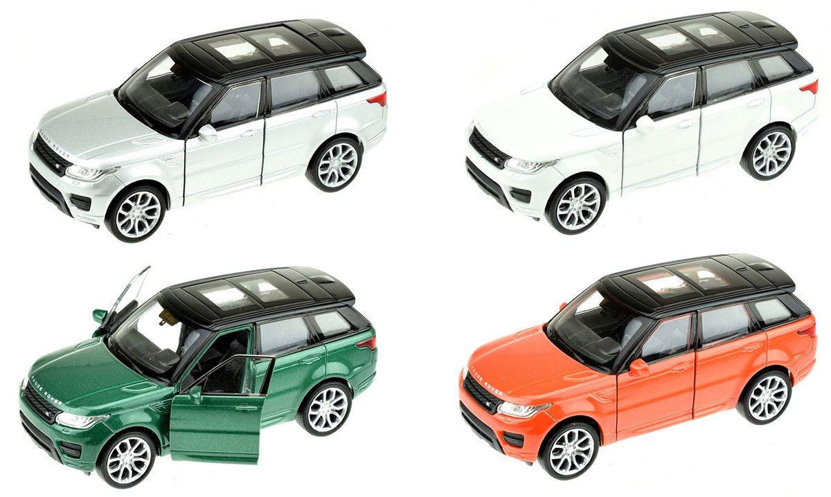 Welly metal landrover evoque hvid 12 cm