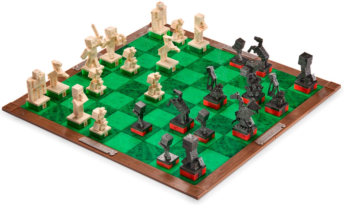 Den ædle samling ædle samling minecraft - brætspil - skaksæt