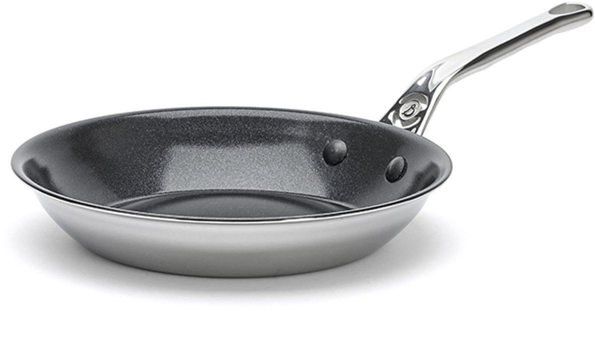 Debuyer de buyer stegepande - affinitet - rustfrit stål - keramisk belægning - 20cm - pfas-fri
