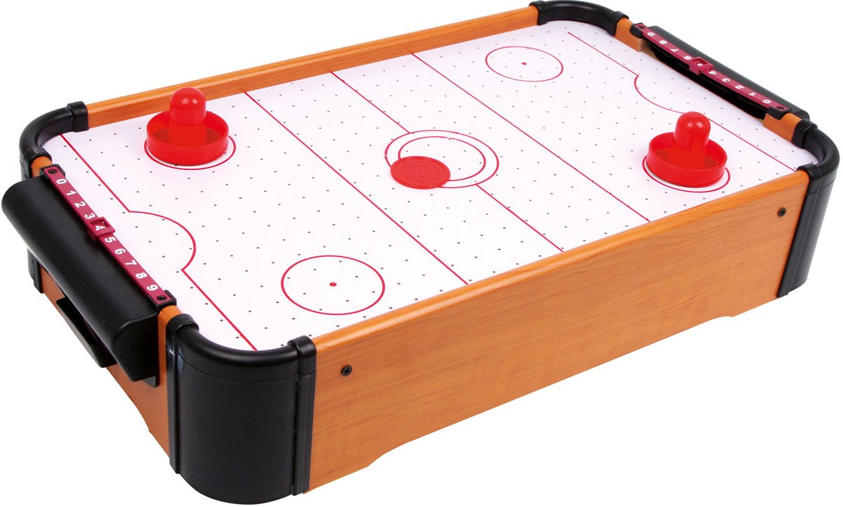 Lille fod - træbord airhockey bord lille