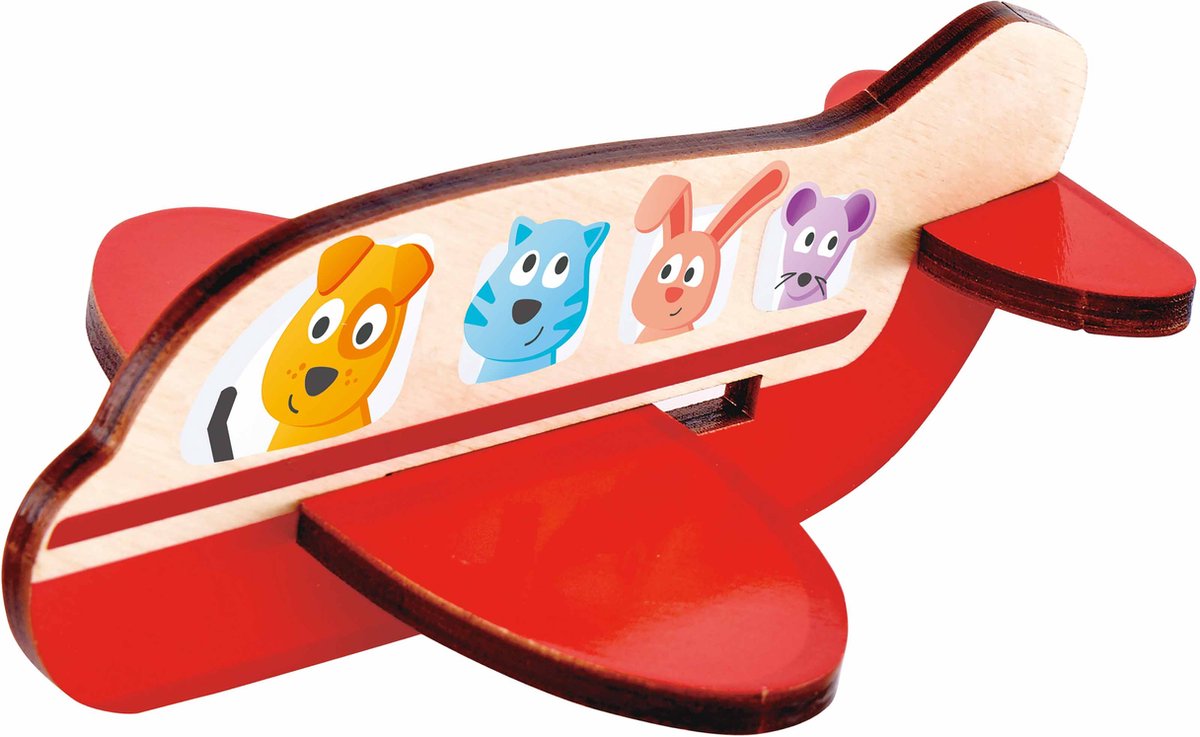 Hape legetøj - 3d flypuslespil - puslespil