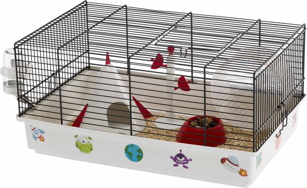 Ferplast hamsterbur criceti 9 space 46x29,5x23 cm 57009060