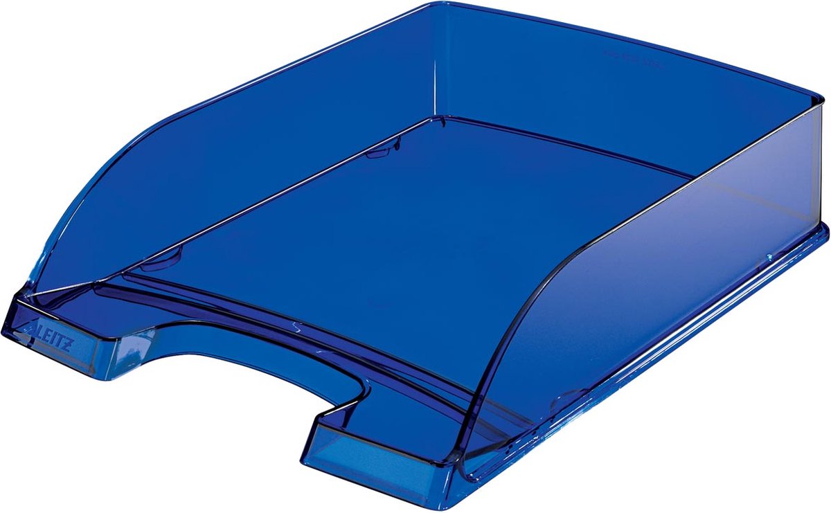 Leitz ® brevbakke standard 5226, transparent blå, 5 stk
