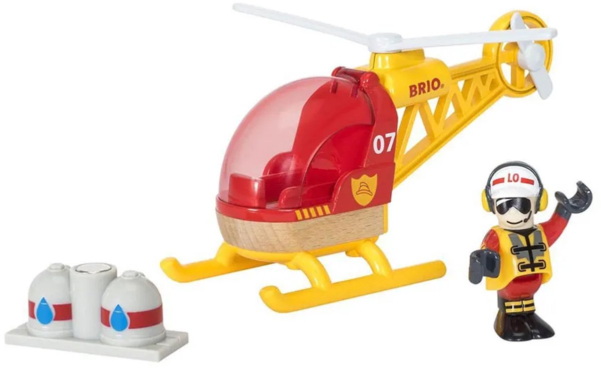 Brio brandvæsen helikopter - 33797