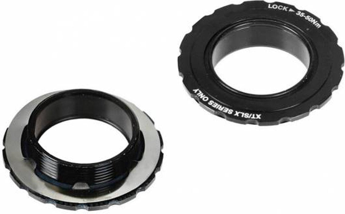 Shimano m8100 m7100 låsering skive spacer sølv