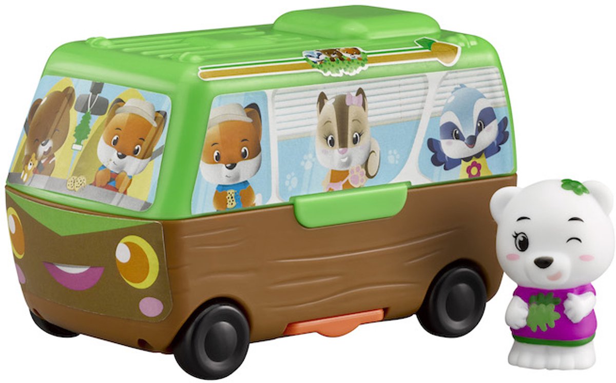 Klorofil camper – pocket edition – kompakt legesæt med 1 figur fra isbjørnefamilien